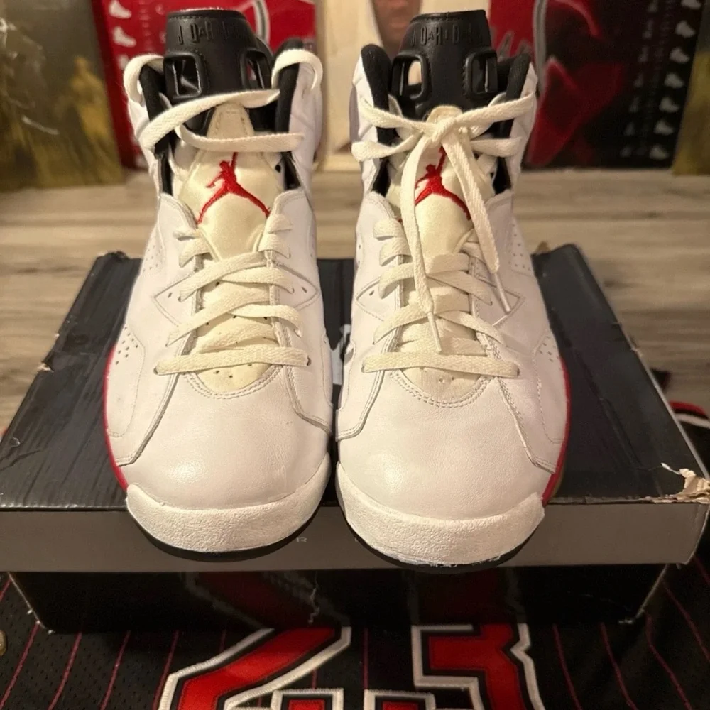Size 11.5 - Air Jordan 6 Retro Bulls - Picture 2 of 5